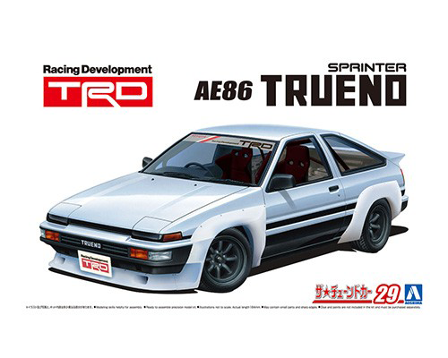 1/24 TRD AE86 Toyota Trueno N2 Ver. '85 – KAD Collective 1/24 TRD AE86 Toyota Trueno N2 Ver. '85 – KAD Collective