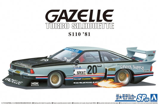 1/24 Nissan S110 Gazelle Super Silhouette '81