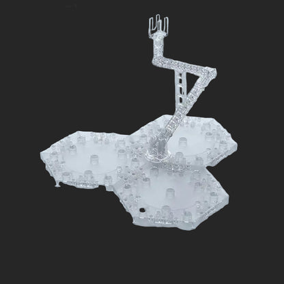 Action Base 4 Display Stand 1/44  1/100 (Clear)