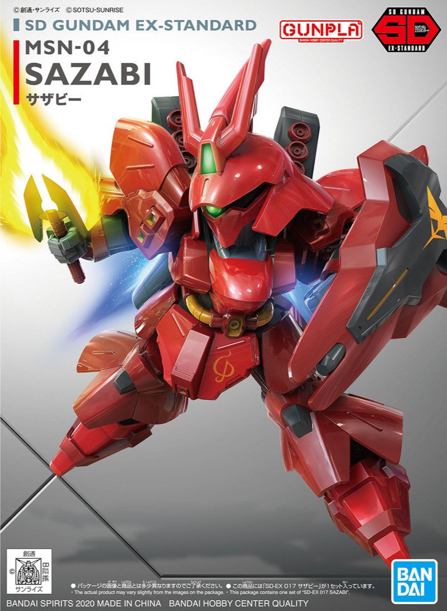 SD Gundam EX Standard Sazabi