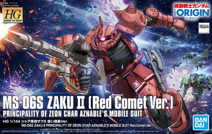 1/144 HG MS-06S Zaku II Char Aznable's Mobile Suit Red Comet Ver. (GUNDAM THE ORIGIN Ver.)