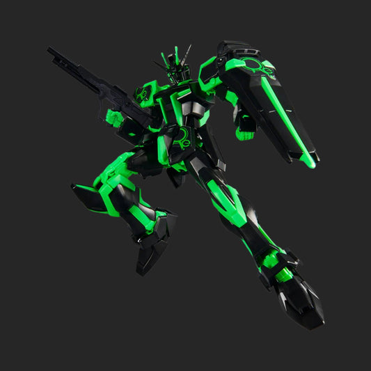 ENTRY GRADE Strike Gundam - Round Box Gunpla (Recirculation Color, Neon Green)